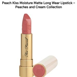 TooFaced Peach Lipstick (Bridezilla)
